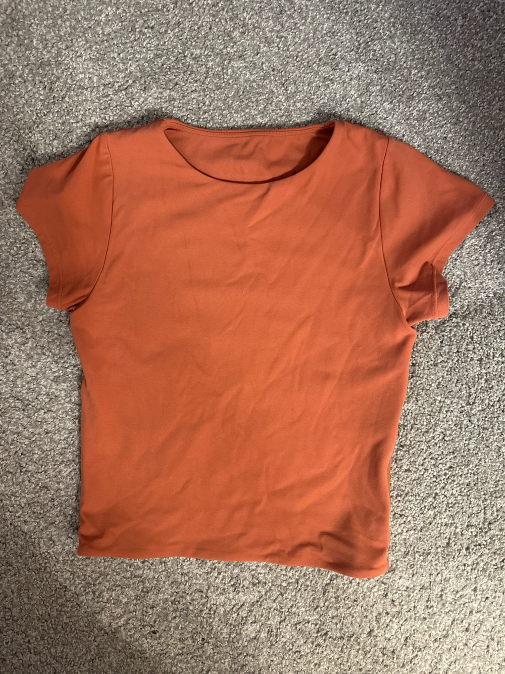 Vitality Cloud II Crew Tee Small Paprika
